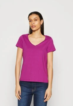 Anna Field 3 Pack- Camiseta Básica - Dark Yellow/Purple/White -Anna Field Ventas e4a013ce520243aba93ae00efe6e237b