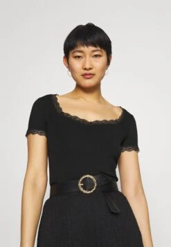 Anna Field Camiseta Básica - Black