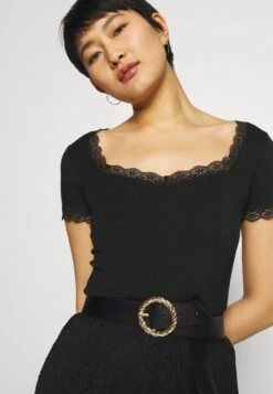 Anna Field Camiseta Básica - Black 9 Anna Field Camiseta Básica - Black -Anna Field Ventas f3bb6e1636aa46fe80ac585f9e98b5dc