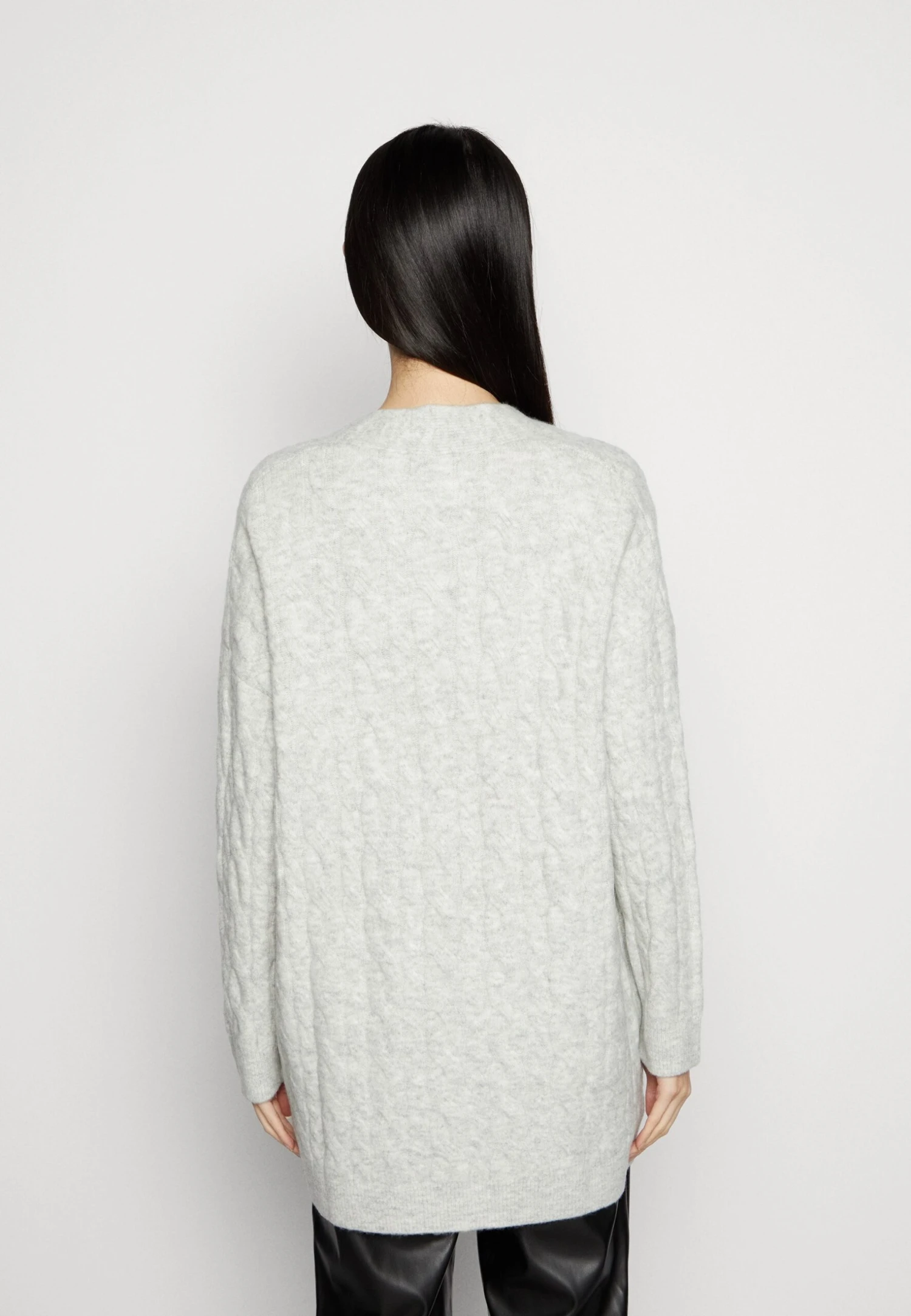 Anna Field Chaqueta De Punto - Mottled Grey 3 Anna Field Chaqueta De Punto - Mottled Grey - Imagen 3