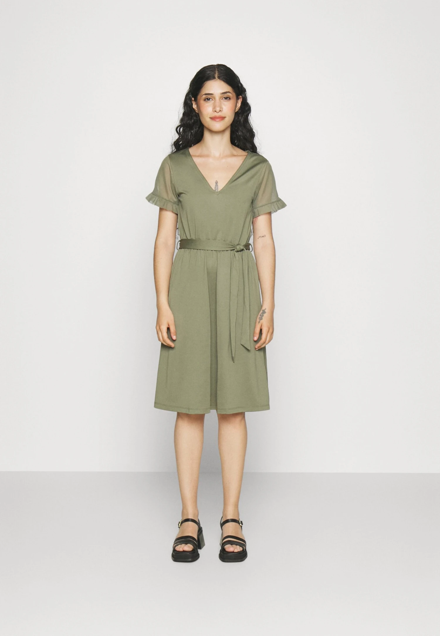 Vestido Ligero - Olive 1 Vestido Ligero - Olive