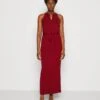 Anna Field Vestido Largo - Dark Red