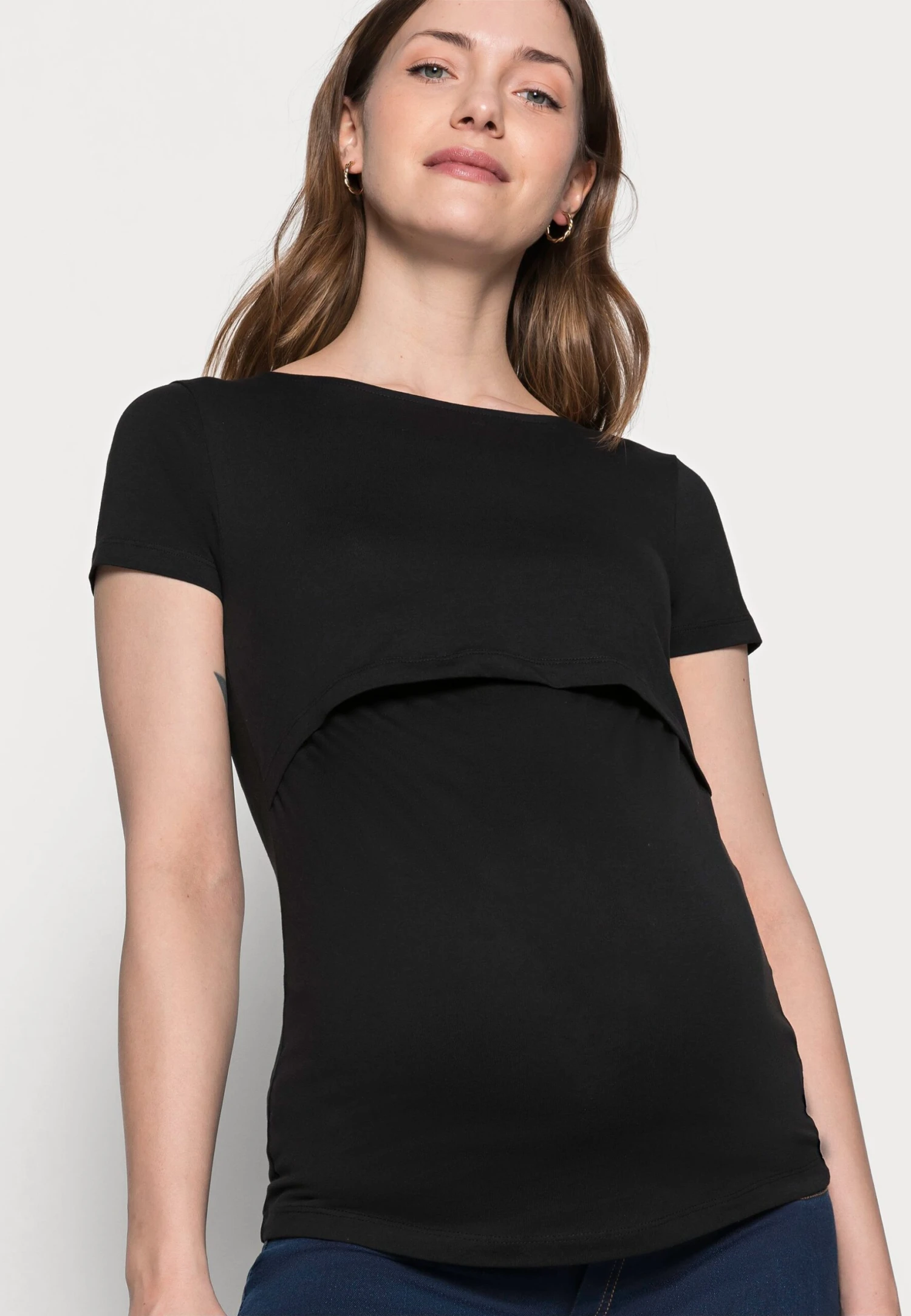 Nursing 2Er Pack - Basic T-Shirt - Camiseta Básica - Dark Blue/Black 5 Nursing 2Er Pack - Basic T-Shirt - Camiseta Básica - Dark Blue/Black - Imagen 5